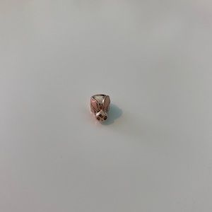Pandora Rose Gold Bunny Pink Enamel Charm